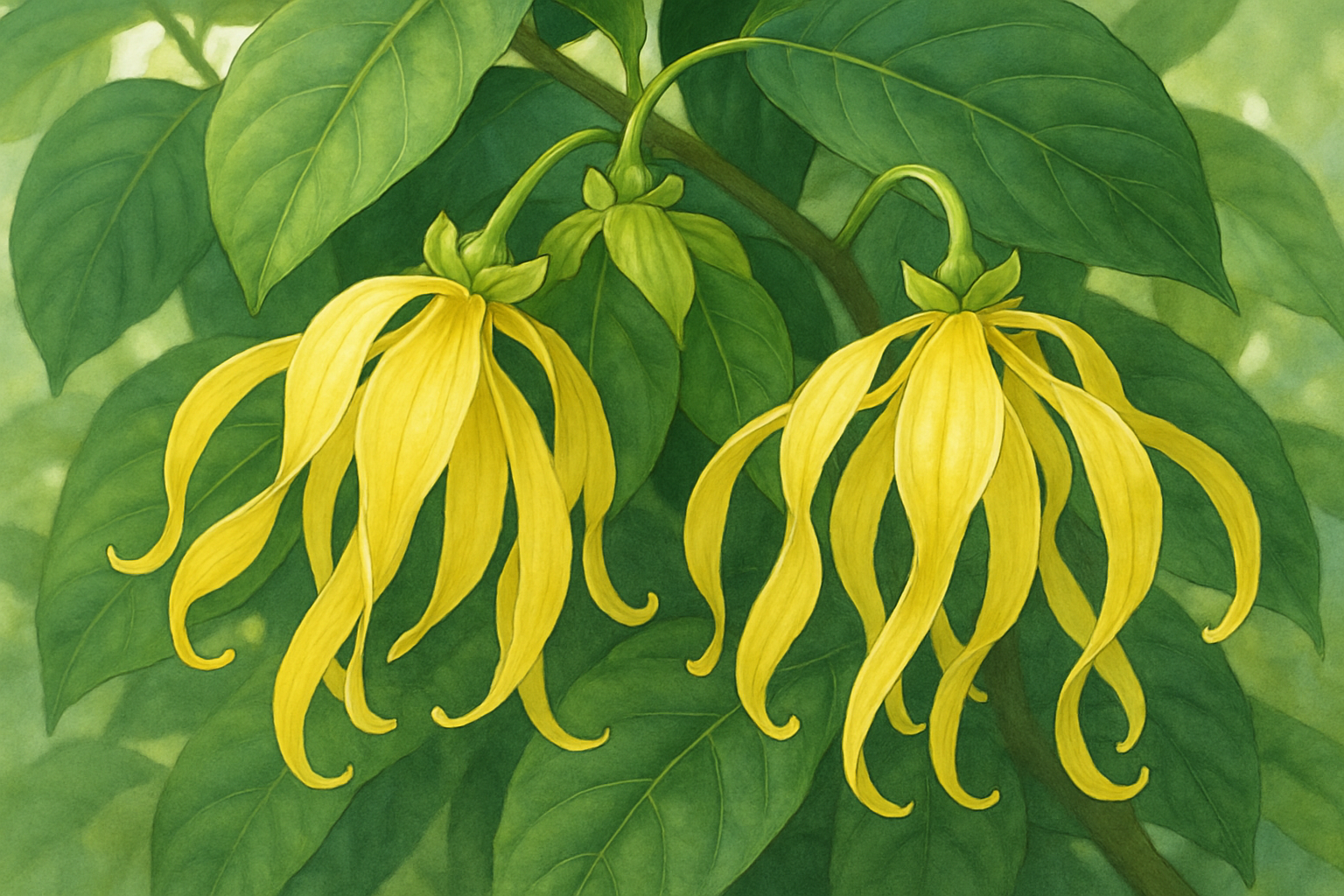 ylang ylang flowers