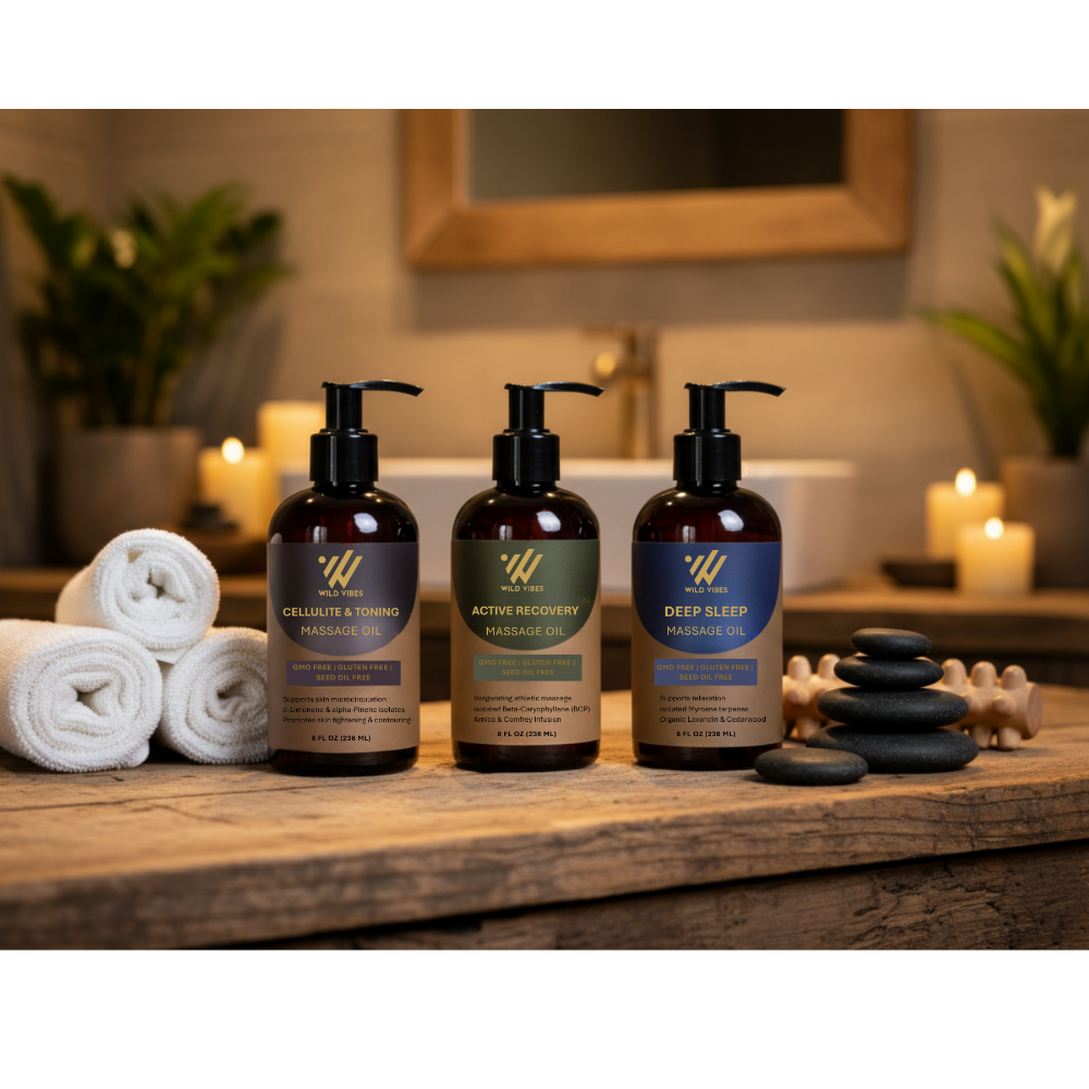 Massage Oils - Wild Vibes Home & Body