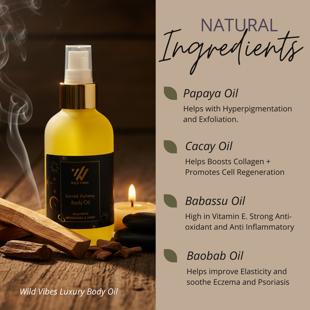 Huile corporelle Sacred Alchemy (Palo Santo) (120 ml)