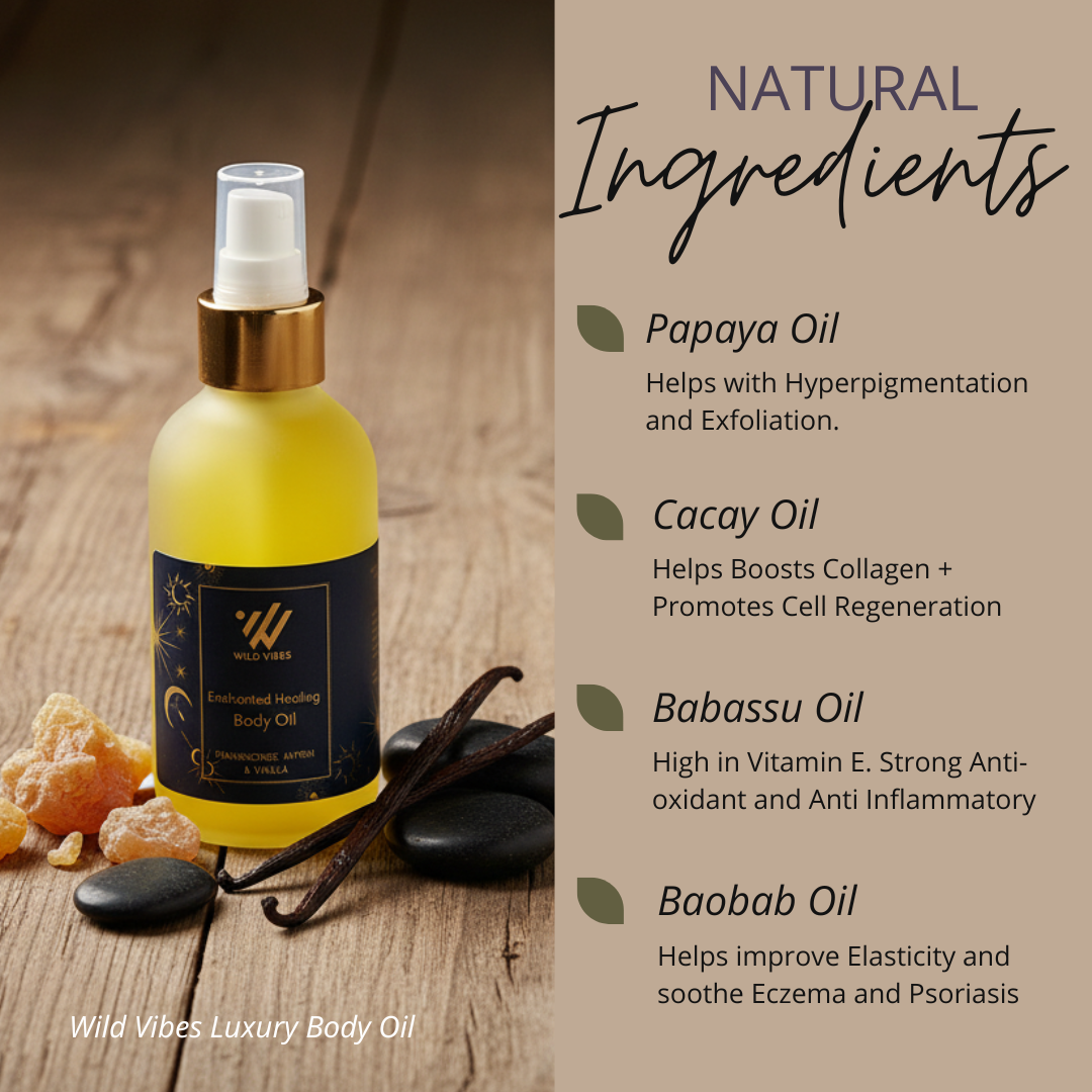 Enchanted Healing (Frankincense) Body Oil (4 oz)