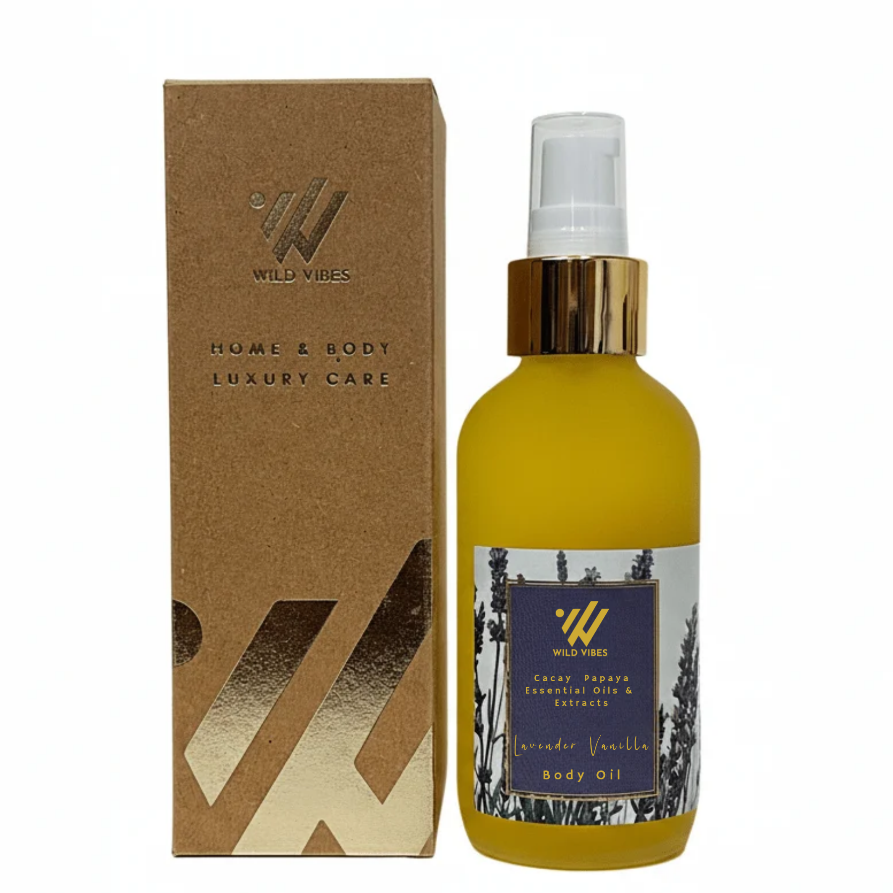 Lavender Vanilla Body Oil (4 oz)