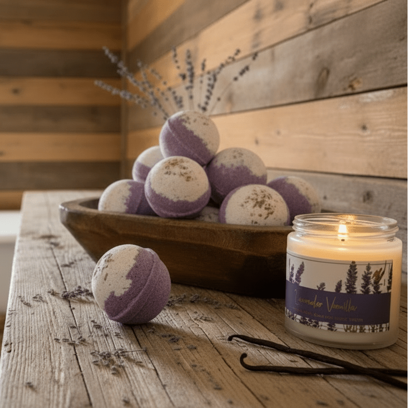 Aromatherapy Bath Bombs - 6 pack sack - Wild Vibes Home & Body