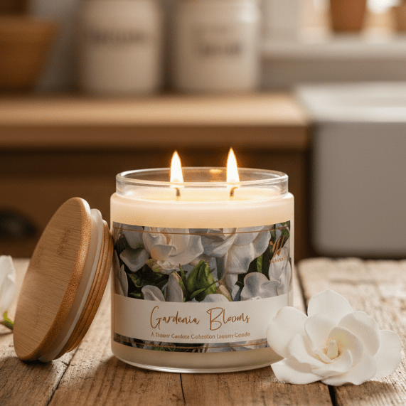 Aromatherapy Flower Candles - Wild Vibes Home & Body