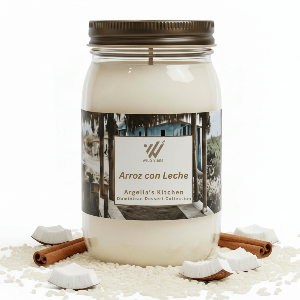 Arroz con Leche Candle | Soy & Coconut | 16 oz - Wild Vibes Home & Body