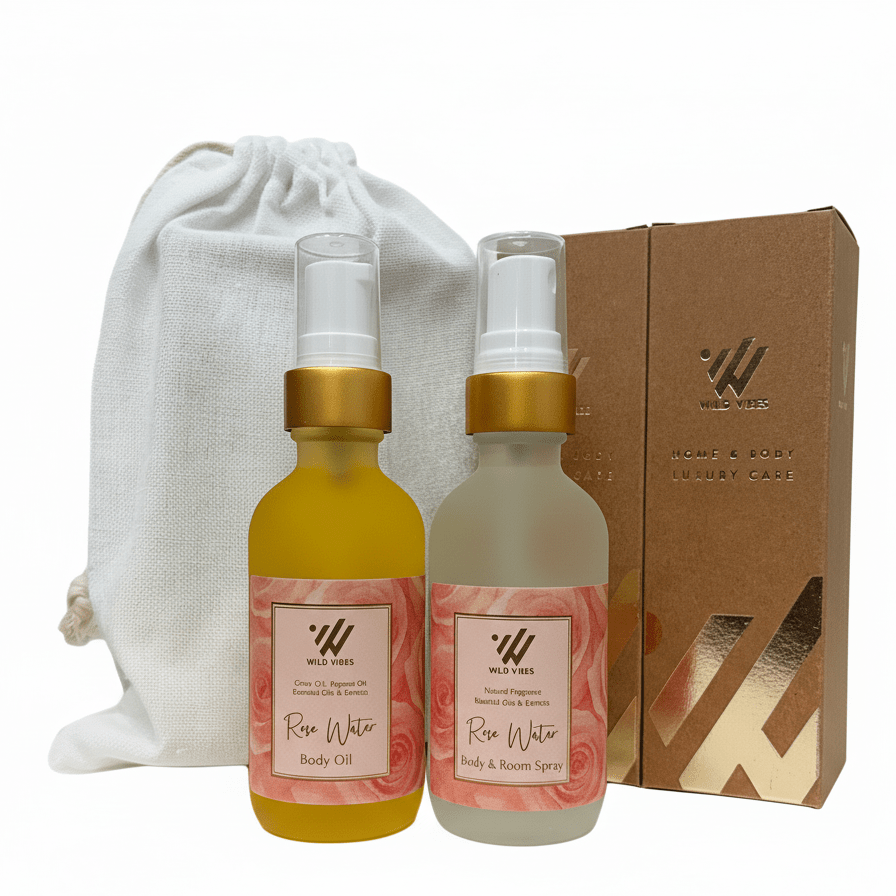 Body Oil & Spray Gift Sets - 2 oz Mini - Wild Vibes Home & Body