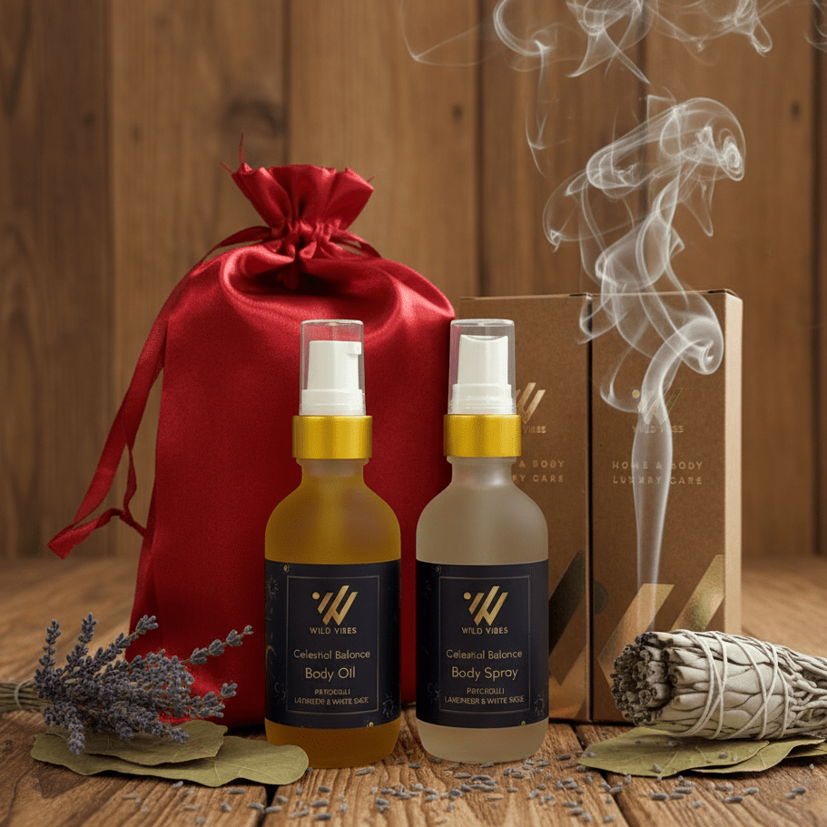 Body Oil & Spray Gift Sets - 2 oz Mini - Wild Vibes Home & Body