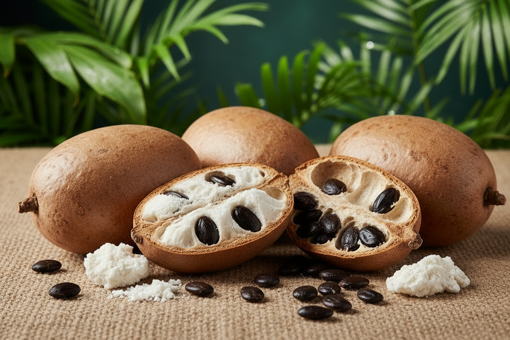 can you sit them on a piece of burlap to make it look more rustic and make the background with tropical greenery