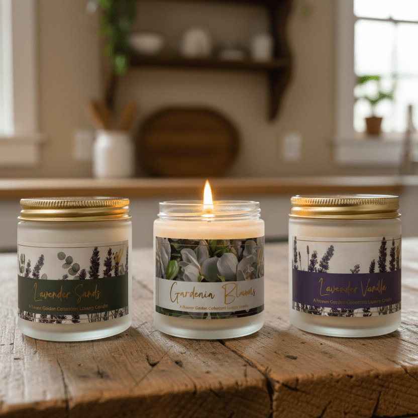 Candle Sampler Sets - Floral - Wild Vibes Home & Body