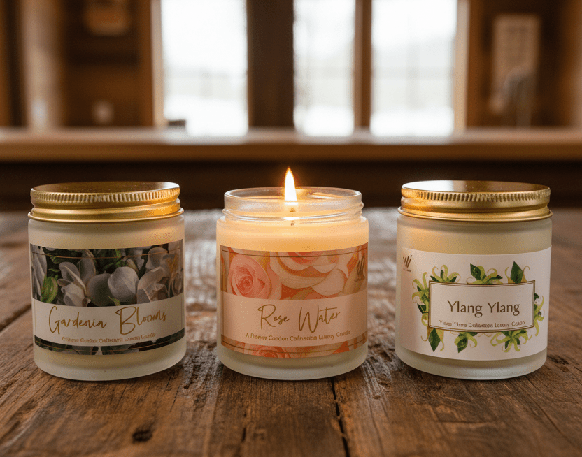 Candle Sampler Sets - Floral - Wild Vibes Home & Body