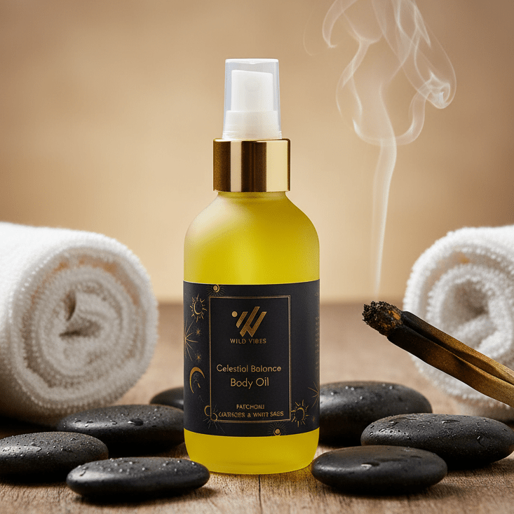 Celestial Balance Body Oil - Wild Vibes Home & Body