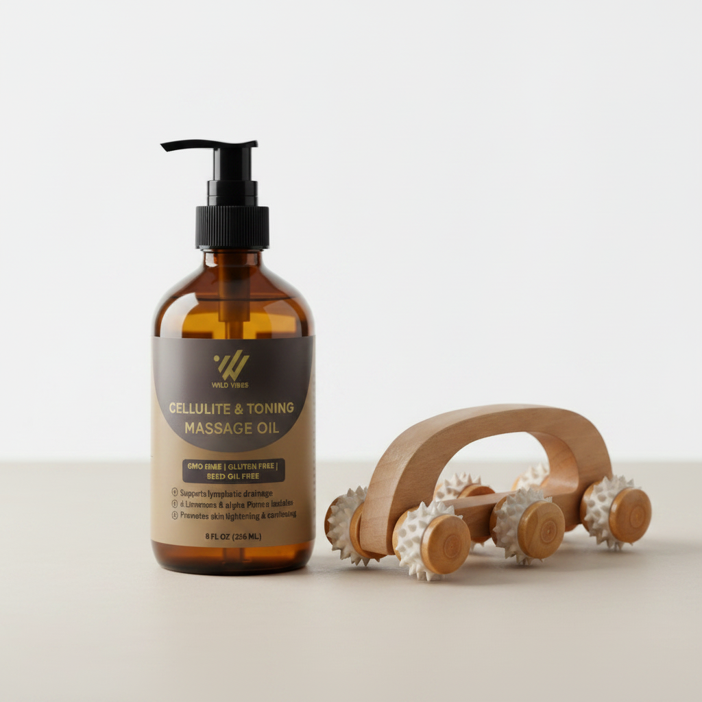 Cellulite & Toning - Clean Bottle + Roller