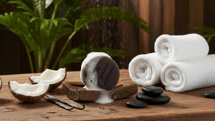 Coconut, Vanilla & Musk Elements Soap Bar - Wild Vibes Home & Body