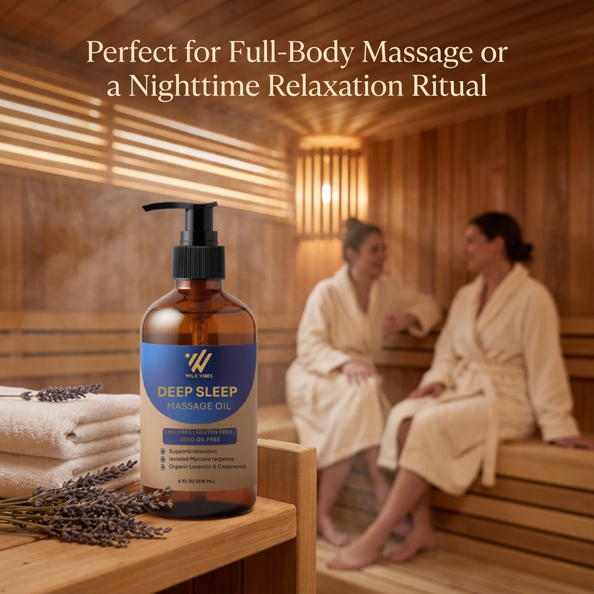 Deep Sleep Massage Oil - 8 oz