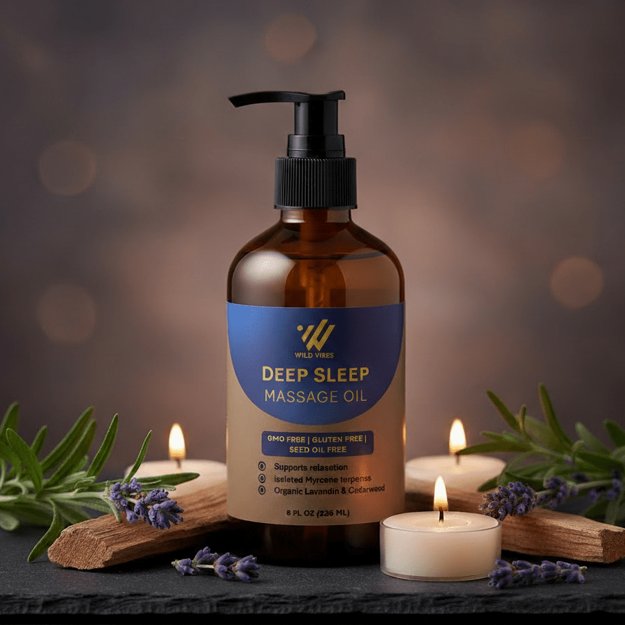 Deep Sleep Massage Oil - Wild Vibes Home & Body
