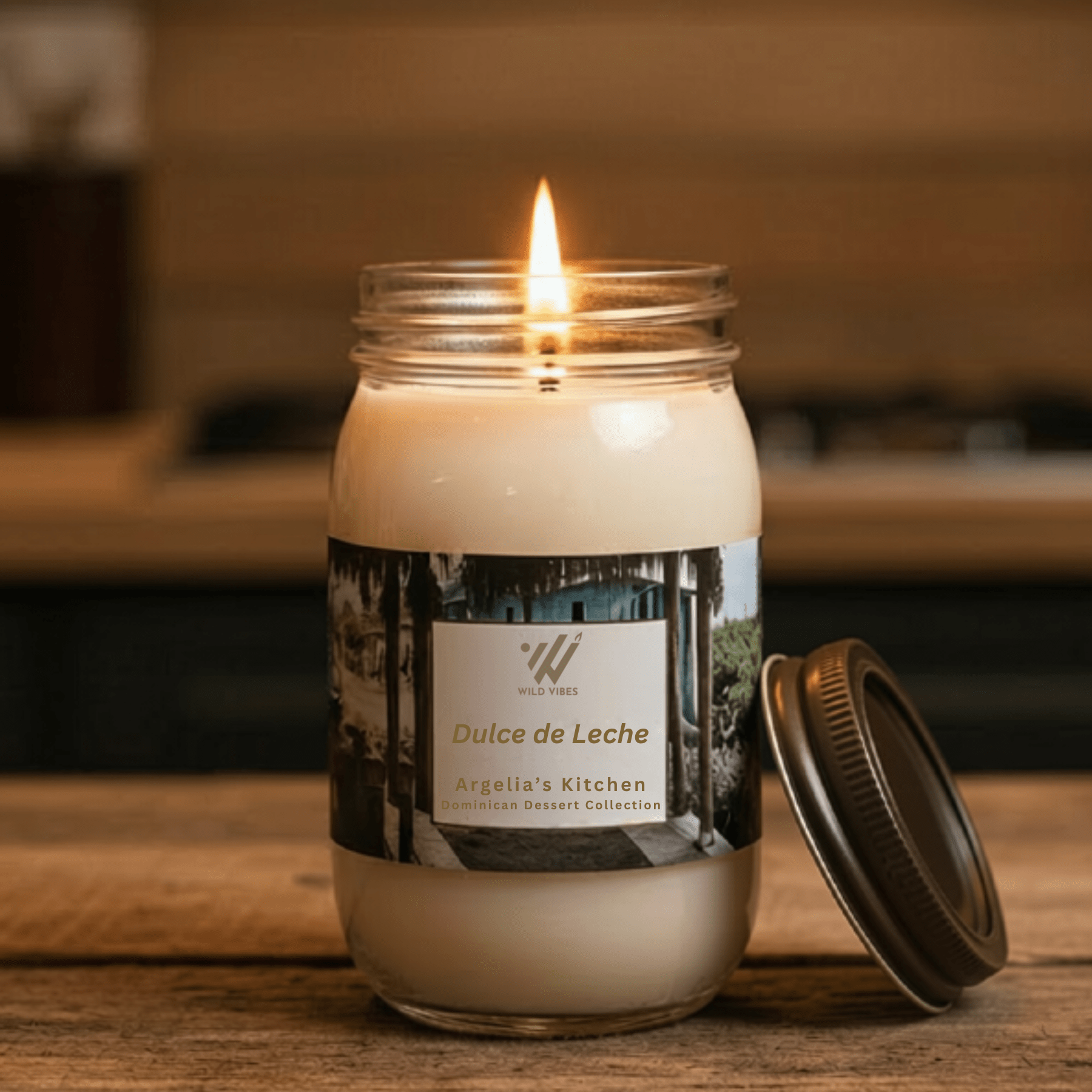 Dulce De Leche Candle - 16 oz - Wild Vibes Home & Body