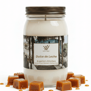 Dulce De Leche Candle | Soy & Coconut | 16 oz - Wild Vibes Home & Body