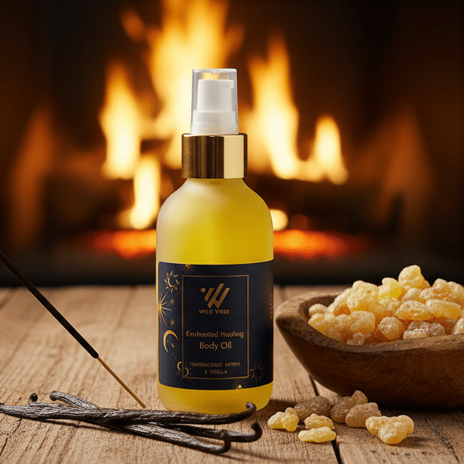 Enchanted Healing (Frankincense) Body Oil - Wild Vibes Home & Body