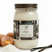 Flan Candle | Soy & Coconut | 16 oz - Wild Vibes Home & Body