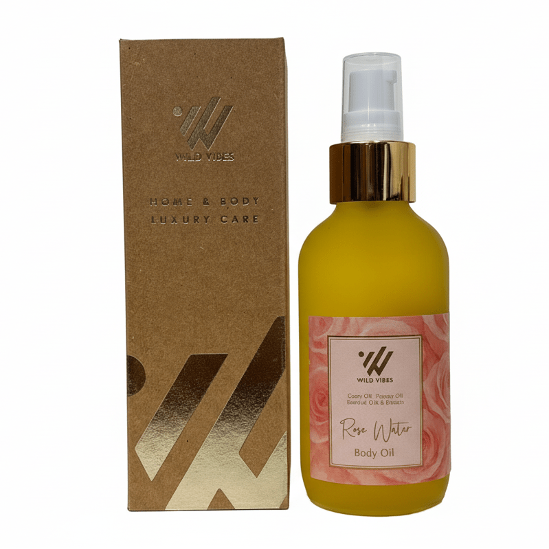 Floral Body Oil Collection - Wild Vibes Home & Body