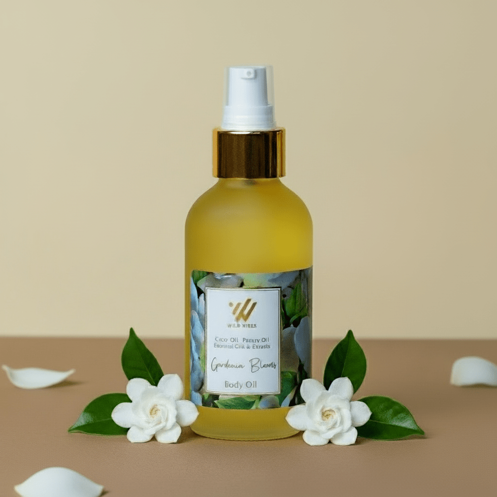 Floral Body Oil Collection - Wild Vibes Home & Body