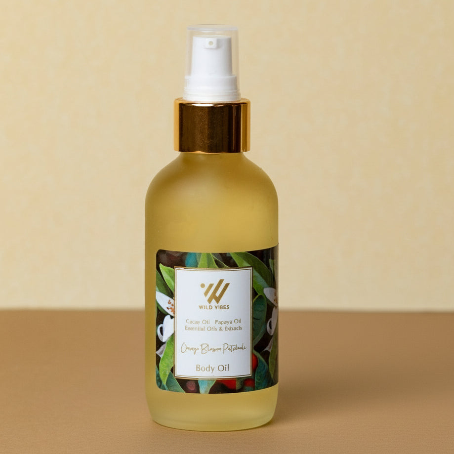 Floral Body Oil Collection - Wild Vibes Home & Body