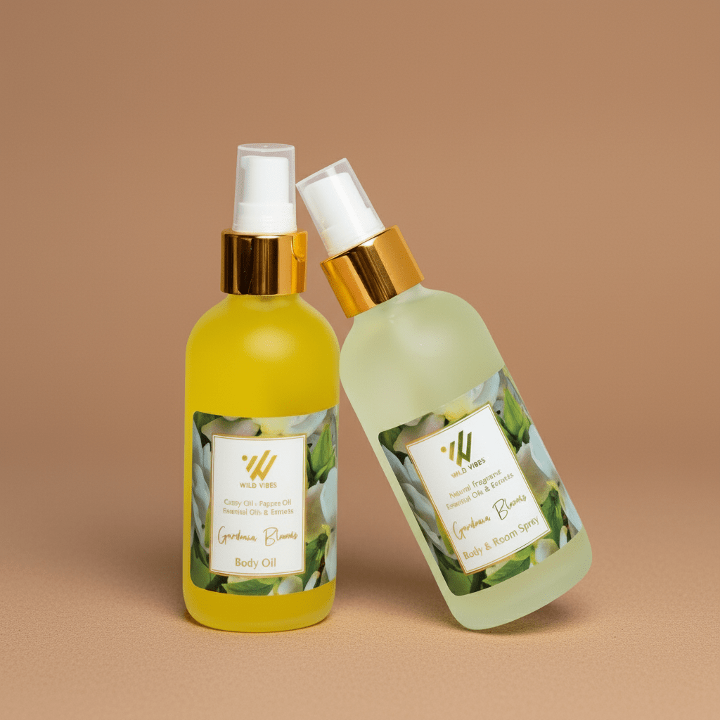 Floral Body Oil & Spray Set - Wild Vibes Home & Body