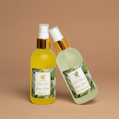 Floral Body Oil & Spray Set - Wild Vibes Home & Body