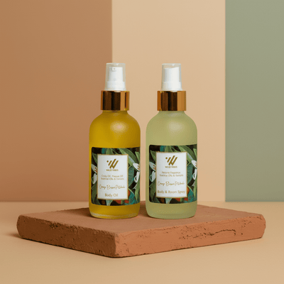 Floral Body Oil & Spray Set - Wild Vibes Home & Body