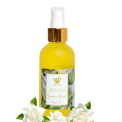 Flower Garden Body Oil - Gardenia Blooms - Wild Vibes Home & Body