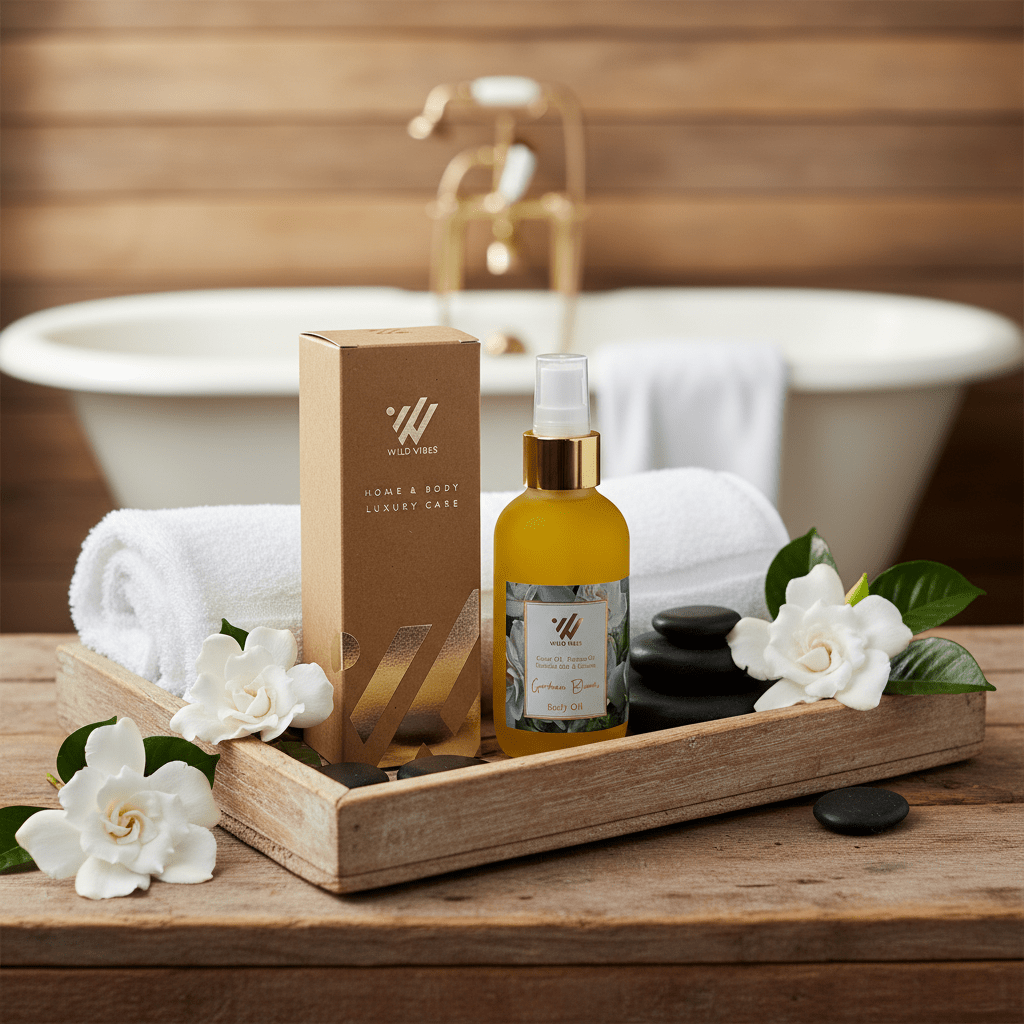 Gardenia Blooms Body Oil - Wild Vibes Home & Body