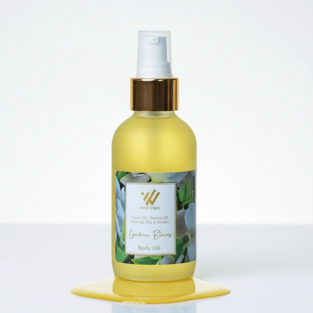 Gardenia Blooms Body Oil - Wild Vibes Home & Body