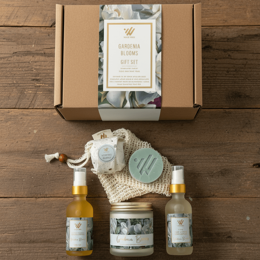 Gardenia Blooms Gift Box - Wild Vibes Home & Body
