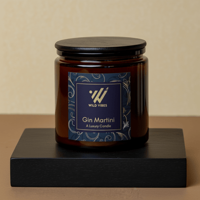 Gin Martini Natural Candle - 13 oz - Wild Vibes Home & Body