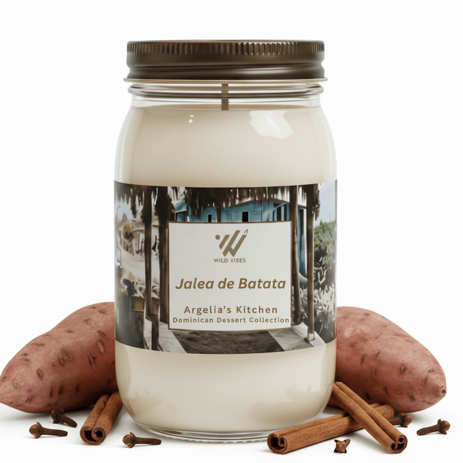 Jalea de Batata Candle | Soy & Coconut | 16 oz - Wild Vibes Home & Body