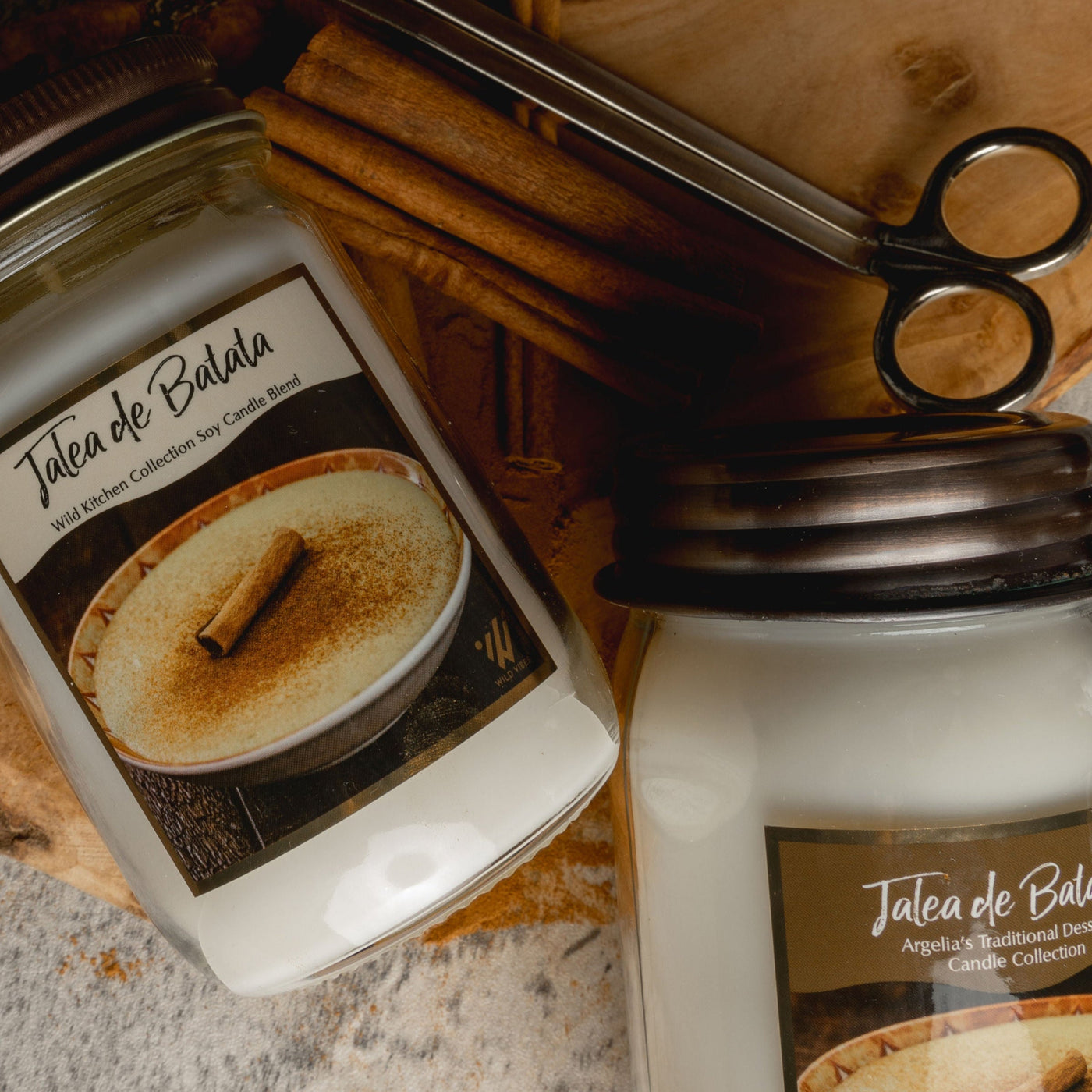Jalea de Batata Soy Candle - Wild Vibes Home & Body