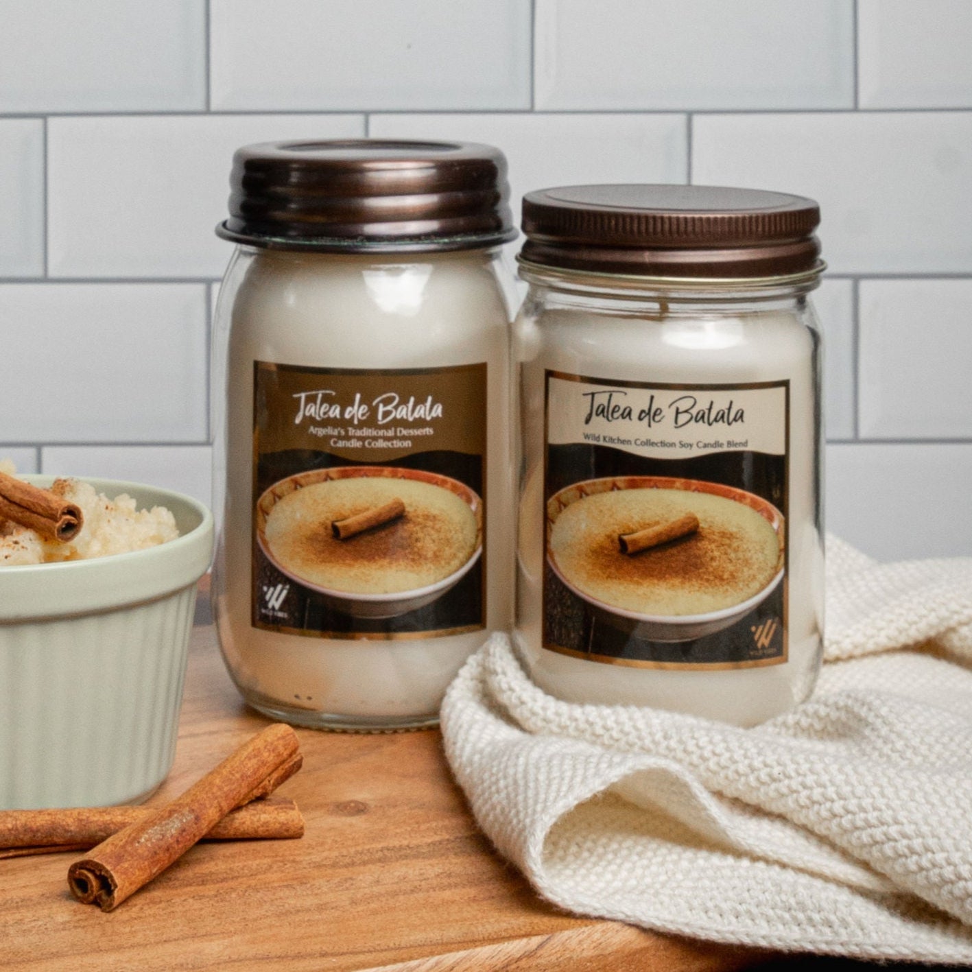 Jalea de Batata Soy Candle - Wild Vibes Home & Body