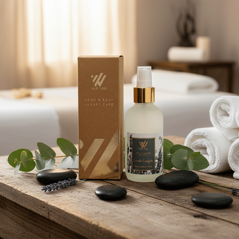 Lavender Eucalyptus Body & Room Spray - Wild Vibes Home & Body