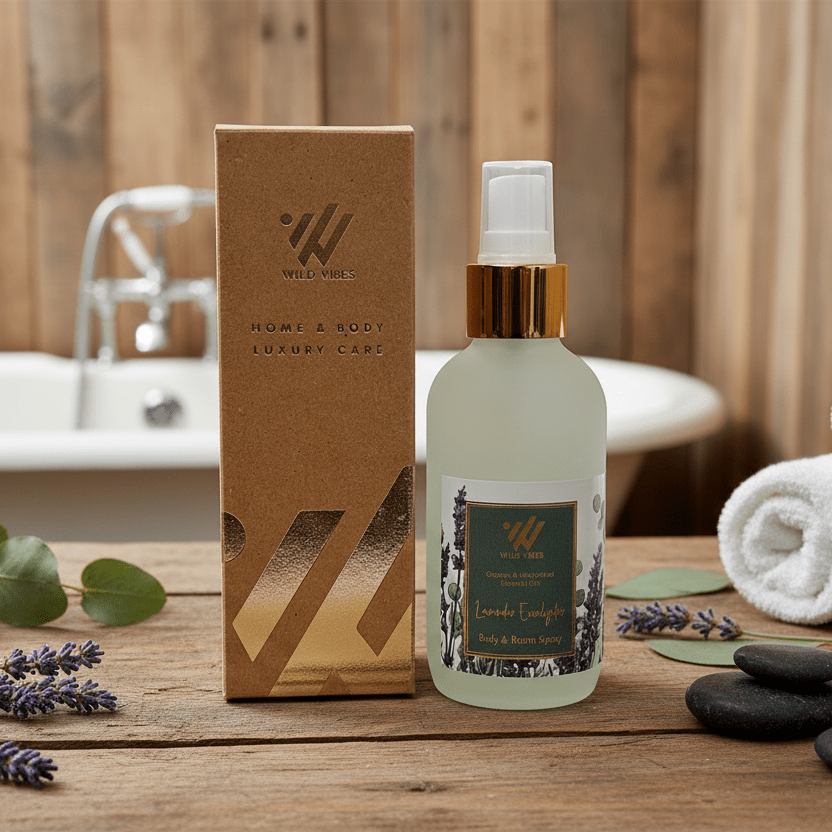 Lavender Eucalyptus Body & Room Spray - Wild Vibes Home & Body