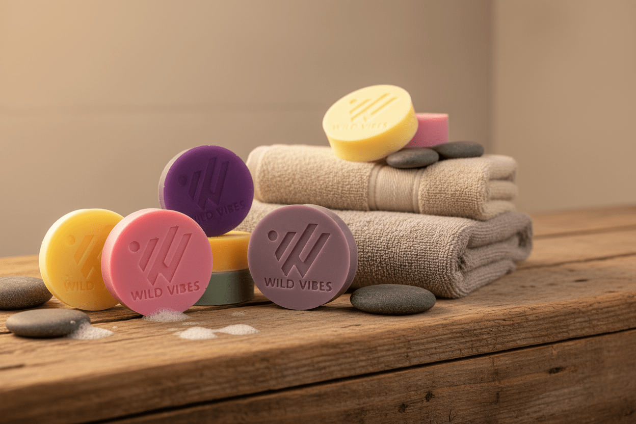 Lavender Vanilla Aromatherapy Soap Bar - Wild Vibes Home & Body