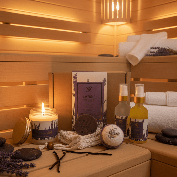 Lavender Vanilla Gift Box - Wild Vibes Home & Body