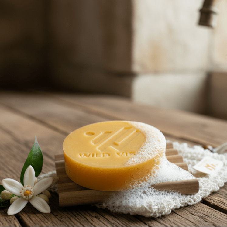 Orange Blossom Patchouli Aromatherapy Soap Bar Gift Set - Wild Vibes Home & Body