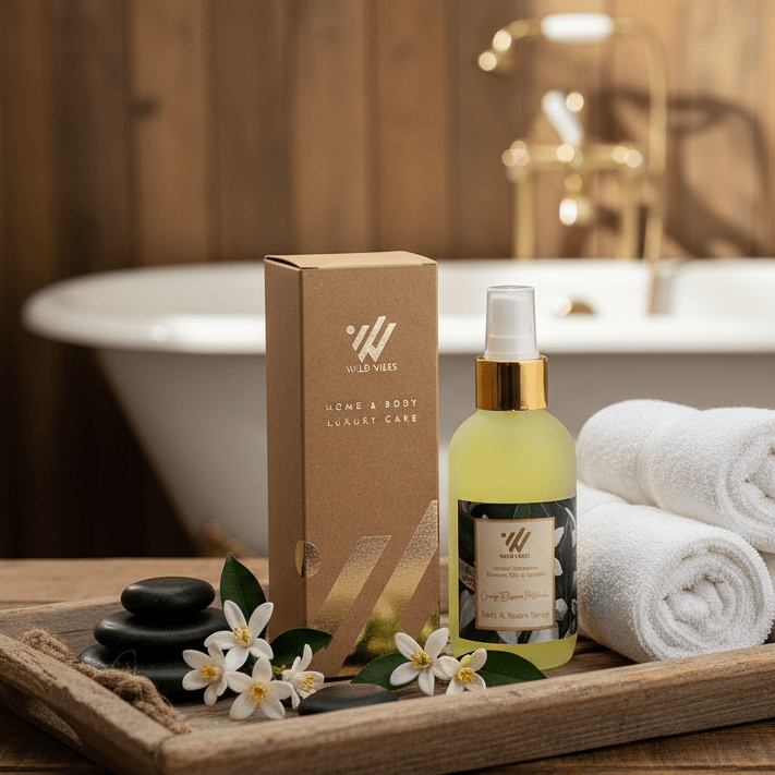 Orange Blossom Patchouli Body & Room spray - Wild Vibes Home & Body