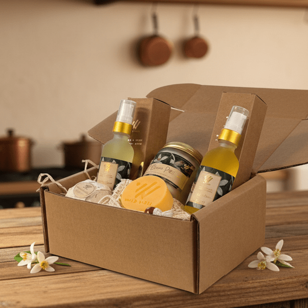 Orange Blossom Patchouli Gift Box - Wild Vibes Home & Body