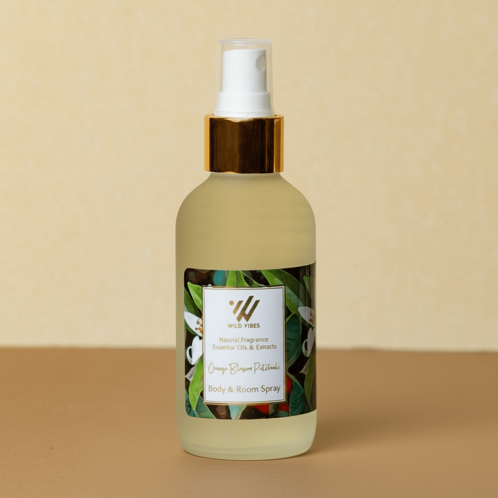 Orange Blossom Patchouli Room & Body Spray - Wild Vibes Home & Body