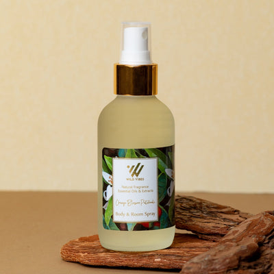 Orange Blossom Patchouli Room & Body Spray - Wild Vibes Home & Body