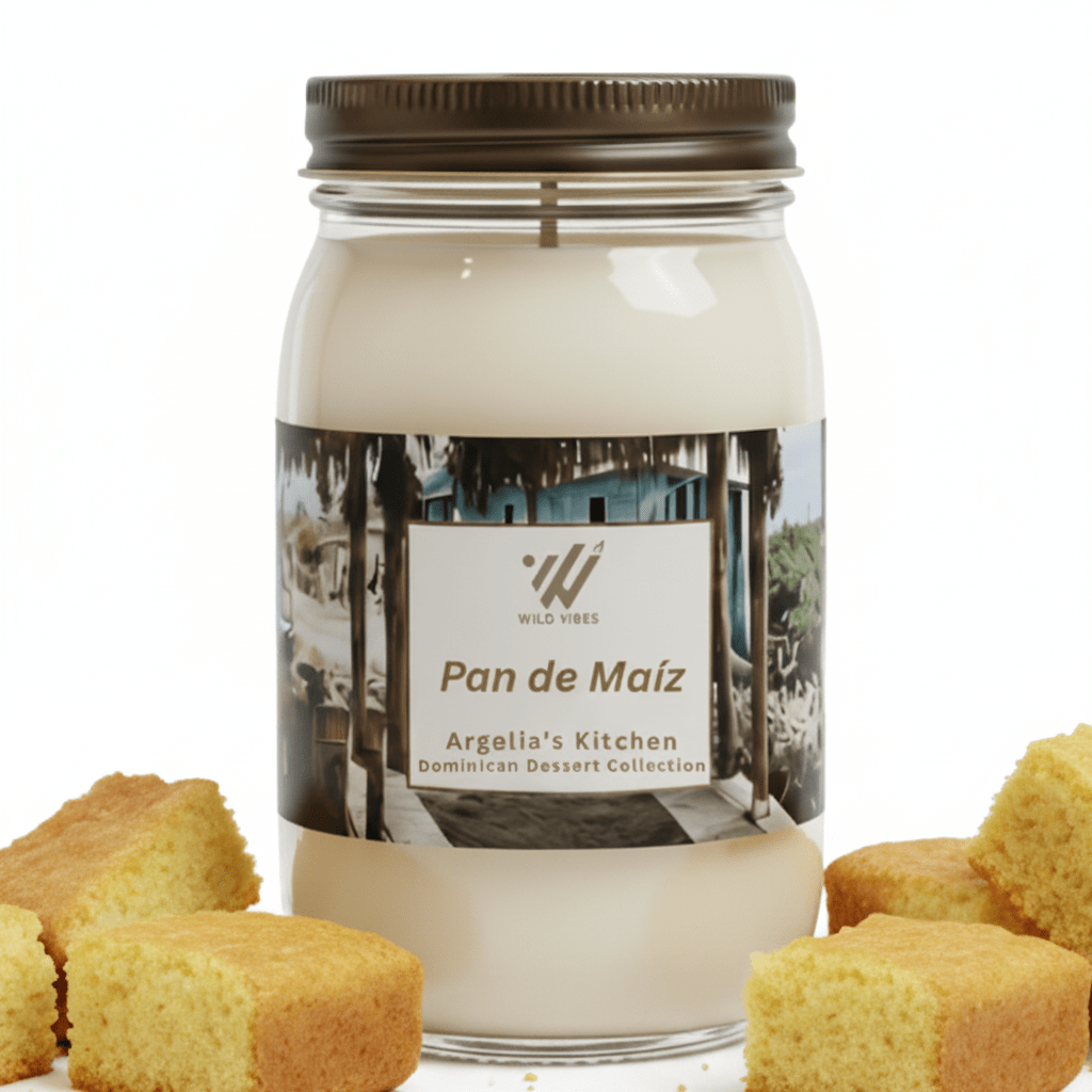 Pan de Maiz Candle | Soy & Coconut | 16 oz - Wild Vibes Home & Body