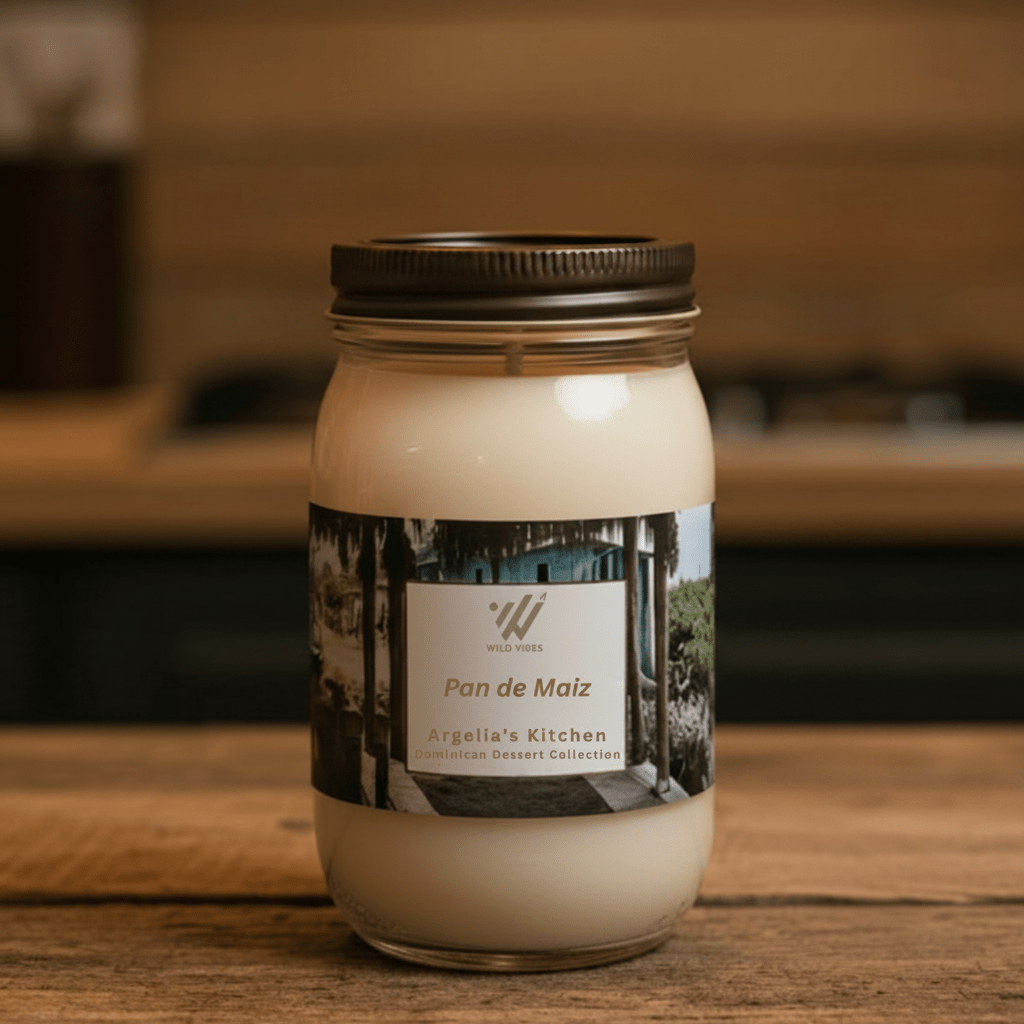 Pan de Maiz Candle | Soy & Coconut | 16 oz - Wild Vibes Home & Body