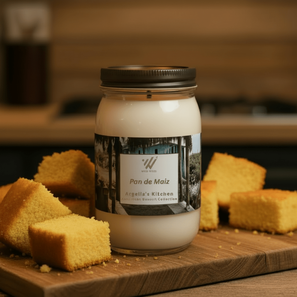 Pan de Maiz Candle | Soy & Coconut | 16 oz - Wild Vibes Home & Body