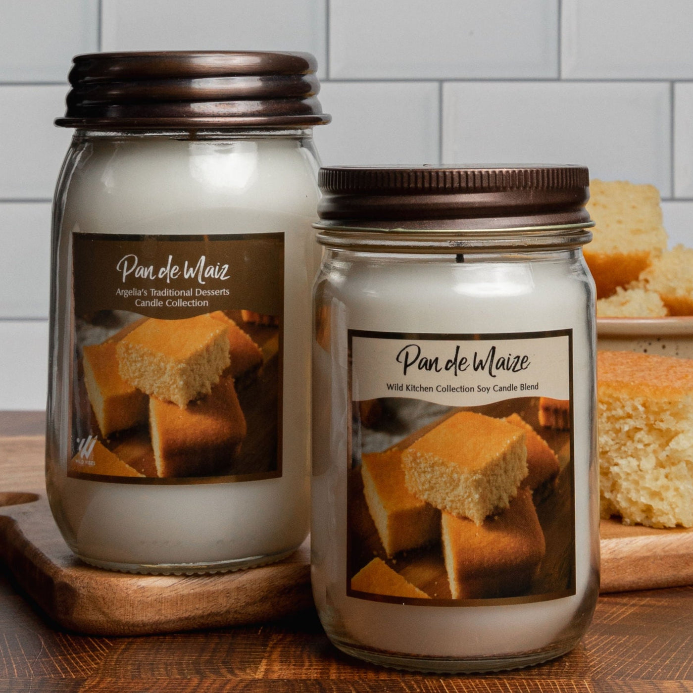 Pan de Maiz Soy Candle - Wild Vibes Home & Body