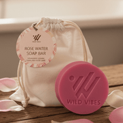 Rose Water Aromatherapy Soap Bar - Wild Vibes Home & Body